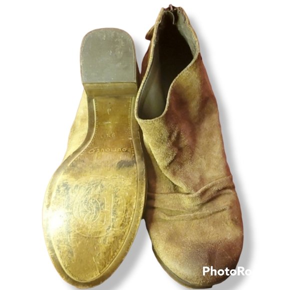 Boutique 9 Brown Suede BT Shale Booties - Picture 8 of 10